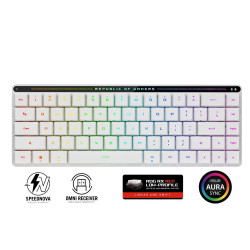 ASUS klávesnice ROG FALCHION RX Low profile (ROG NX Snow), CZ SK