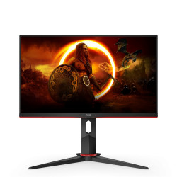 AOC 24G2ZU LCD IPS/PLS 23,8" 1920 x 1080 0,5ms 350nitů 1000:1 240Hz  Repro Pivot   Černo - červená 