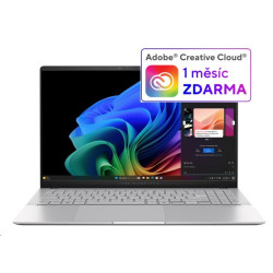 ASUS Vivobook S 15 OLED S5507QA 15,6" SD-X1E-78-100 32 GB 1 TB Qualcomm Adreno GPU Windows 11 Pro Stříbrná