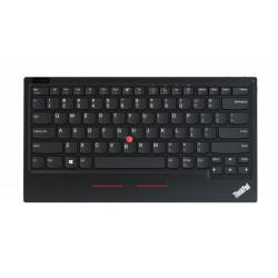 Lenovo ThinkPad TrackPoint Keyboard II - Klávesnice - s Trackpoint - bezdrátový - 2.4 GHz, Bluetooth 5.0 - QWERTY - česká slovenská - klávesový spínač: Scissor-Key - čistě černá - pro ThinkCentre M75n IoT; M80; M90; ThinkPad P17 Gen 1; T15g Gen 1; T15p Gen 1; V50s-07