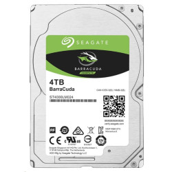 SEAGATE HDD 4TB BARRACUDA, 2.5", SATAIII, 5400 RPM, Cache 128MB, 15mm