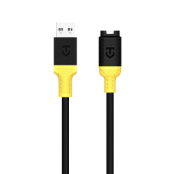 Tactical Recce 3:20 kabel pro Garmin USB-A Black Yellow