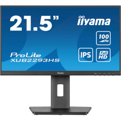 iiyama ProLite XUB2293HS-B6 21,5" IPS FHD 100Hz 1ms Black 3R