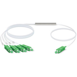 UBNT UFiber Splitter 4 - optický rozbočovač 1:4, 1260-1650 nm, SC APC konektory, délka 1,5 m