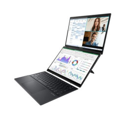 ASUS Zenbook Duo 14 OLED - Intel Ultra 9 185H 32GB 2TB SSD 14" 2,8K OLED Touch 120Hz 2y PUR Win 11 Pro šedá