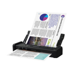 Epson WorkForce DS-310 - Skener dokumentů - Duplex - A4 - 600 dpi x 600 dpi - až 25 stran za min. (ČB) až 25 stran za min. (barevný) - ADF (20 listy) - až 500 skenů denně - USB 3.0