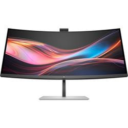 HP Conferencing Monitor Series 7 Pro WQHD 734pm LCD IPS 34" 3440 x 1440 5ms 400 nitů 2000:1 60Hz Repro USB-C Webcam Černo-stříbrná