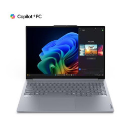 Lenovo ThinkBook 16 G7 Snapdragon® X Plus X1P-42-100 16GB 512 GB SSD 16" WUXGA 3yOnsite Win11 Home stříbrná