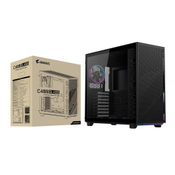 GIGABYTE AORUS C400 GLASS Midi Tower Transpar. Černá