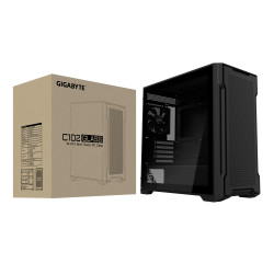 GIGABYTE C102 GLASS Midi Tower Transpar. Černá