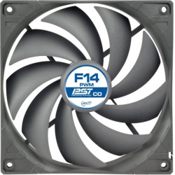 ARCTIC F14 PWM PST CO Case Fan - 140mm standard PWM case fan with double ball bearing technology