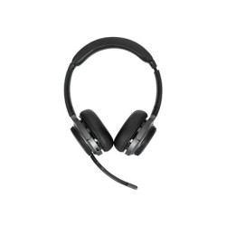 Targus AEH104GL - Náhlavní souprava - náhlavní - upravitelná - Bluetooth - bezdrátový, kabelové - 3.5 mm jack - izolace zvuku - černá