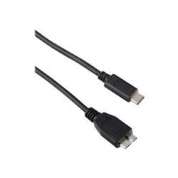 Targus - USB kabel - 24 pin USB-C (M) do Micro-USB typu B (M) - USB 3.0 - 3 A - 1 m - černá - Evropa - pro Targus 2K, Universal 2k, Universal 4k