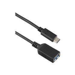 Targus - USB adaptér - 24 pin USB-C (M) do USB typ A (F) - USB 3.1 Gen 1 - 3 A - 15 cm - černá - Evropa