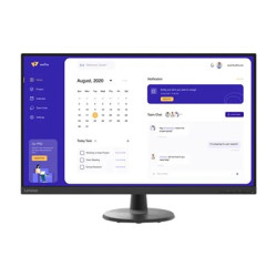 Lenovo C32u-40 - LED monitor - 31.5" - 3840 x 2160 4K - VA - 250 cd m2 - 3000:1 - 4 ms - 2xHDMI, DisplayPort - havraní čerň - pro ThinkPad P15 Gen 2 20YQ