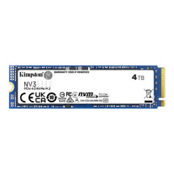 Kingston NV3 - SSD - 4 TB - interní - M.2 2280 - PCIe 4.0 x4 (NVMe)