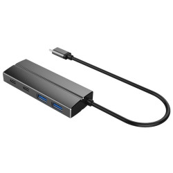 PremiumCord USB Hub 10G SuperSpeed USB-C 2x USB-A 3.1 + 2x USB-C 3.1