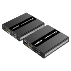 PremiumCord HDMI KVM extender s USB na 60m přes jeden kabel Cat5 6, bez zpoždění