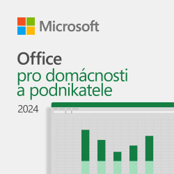 Microsoft Office pro domácnosti a podnikatele 2024 Czech Medialess - ESD (elektronická) licence