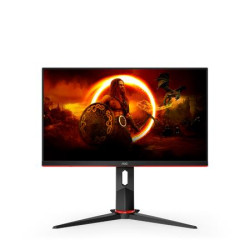 AOC LCD herní Q24G2A BK 23,8" IPS 2560x1440@165Hz 1ms 350cd HDMI DP Pivot HAS VESA