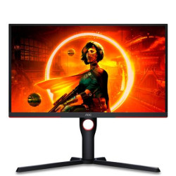 AOC 25G3ZM LCD VA 24,5" 1920 x 1080 1ms 300 nitů 3000:1 240Hz Pivot Černo-červená