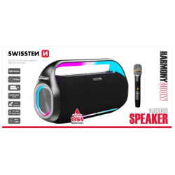 SWISSTEN BLUETOOTH REPRODUKTOR HARMONY 300W ČERNÝ