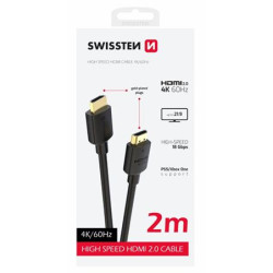 SWISSTEN KABEL HDMI NA HDMI 4K 60Hz 2,0 M PVC