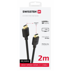 SWISSTEN KABEL HDMI NA HDMI 8K 60Hz 2,0 M PVC