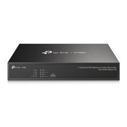 TP-LINK "4 Channel PoE Network Video RecorderSPEC: H.265+ H.265 H.264+ H.264, Up to 8MP resolution, Decoding capability