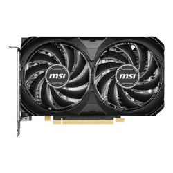 MSI GeForce RTX 4060 Ti 8G VENTUS 2X BLACK E1 OC - Grafická karta - GeForce RTX 4060 Ti - 8 GB GDDR6 - PCIe 4.0 x16 - HDMI, 3 x DisplayPort - černá