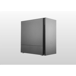 Cooler Master case Silencio S400 Steel, micro-ATX, Mini Tower, černá, bez zdroje