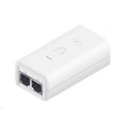 UBNT POE-24-24W-G-WH [Gigabit PoE adaptér, 24V 1A (24W), vč. napájecího kabelu, bílý]