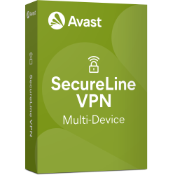 Avast SecureLine VPN (Multi-Device až 10 zařízení), 1 rok