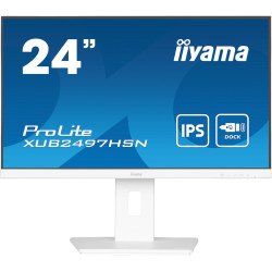 24" iiyama XUB2497HSN-W2:IPS,FHD,USB-C,DP,RJ45,HAS