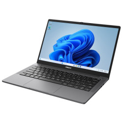 UMAX notebook VisionBook 14WN Plus 14,1" IPS 1920x1080 N100 8GB 256GB SSD HDMI USB-C 3x USB 3.0 W11 Pro šedý