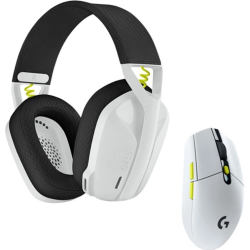 LOGITECH, Wireless Gaming Combo Black+White+Lime G435 Headset + G305 Gaming Mouse