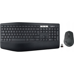 Logitech MK850 Performance - Klávesnice a sada myši - Bluetooth, 2.4 GHz - US International Hebrew