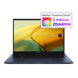 ASUS Zenbook 14 OLED UX3402VA 14" I5-13500H 16 GB 512 GB Intel Iris Xe Graphics G7 80EU Windows 11 Home Tmavě modrá