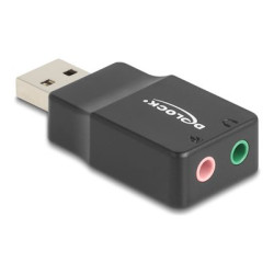 External USB Sound Card with USB-A male, External USB Sound Card with USB-A male