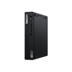 Lenovo ThinkCentre M70q Gen4 12E3 - Tiny Core i3 13100T až 4.2 GHz - RAM 8 GB - SSD 256 GB - TCG Opal Encryption 2, NVMe - UHD Graphics 730 - Gigabit Ethernet, IEEE 802.11ax (Wi-Fi 6E) - Win 11 Pro - monitor: žádný - klávesnice: česká slovenská - havraní čerň - Lenovo TopSeller