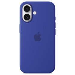 iPhone 16 Silicone Case with MS - Ultramarine