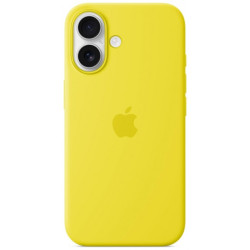 iPhone 16 Plus Silicone Case with MS - Star Fruit