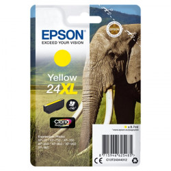 Epson inkoustová náplň T2434 Singlepack 24XL Claria Photo HD Ink Žlutá