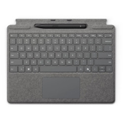 MS Surface Pro Keyboard + Slim Pen CM, Slim Pen, Pen Storage, CoPilot Button, EN Int, Platinum