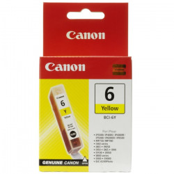 Canon inkoustová náplň BCI-6Y Žlutá