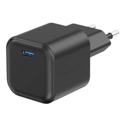 SWISSTEN SÍŤOVÝ ADAPTÉR GaN 1x USB-C 20W POWER DELIVERY ČERNÝ