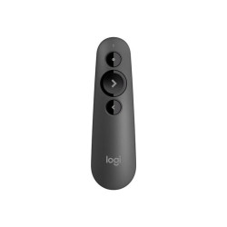 Logitech prezentér Wireless Presenter R500s, dosah 20m, bluetooth, grafitový