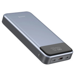 SWISSTEN POWER BANK 30000 mAh PRO NOTEBOOKY 133W POWER DELIVERY GREY