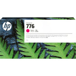 HP 776 1-liter Magenta Ink Cartridge