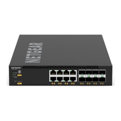 NETGEAR M4350 Series M4350-8X8F - Přepínač - L3 - řízený - 8 x 10 100 1000 2.5G 5G 10GBase-T + 8 x 1 Gigabit 10 Gigabit SFP+ - proudění vzduchu zpředu dozadu - Lze montovat do rozvaděče